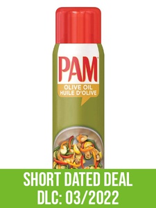 PAM Cooking Spray (Olive Oil, 141g)
