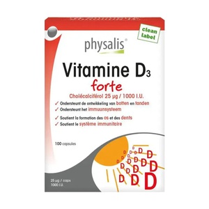 PHYSALIS Vitamine D3 Forte
