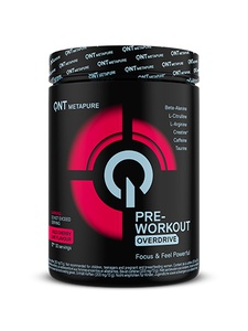 QNT Pre-workout Overdrive (Wild Cherry Lime, 390g)