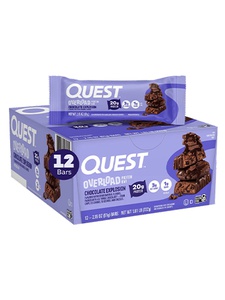 QUEST NUTRITION Overload Protein Bar 12x58g (Chocolate Explosion)