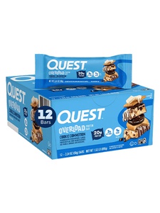 QUEST NUTRITION Overload Protein Bar 12x58g (Cookie Commotion)