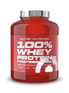 SCITEC NUTRITION 100% Whey Protein Professional (Banane, 2350g)