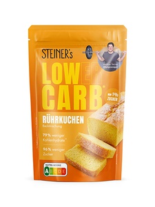 STEINER's Lower Carb Rührkuchen Backmischung (210g)