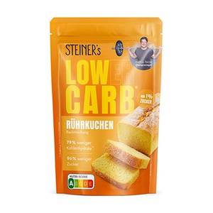 STEINER's Lower Carb Rührkuchen Backmischung