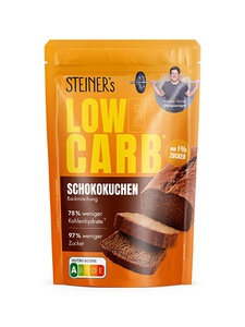 STEINER's Lower Carb Schokokuchen Backmischung (220g)