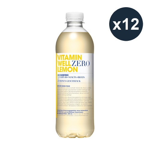 VITAMIN WELL Zero 12X500ml