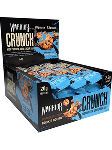 WARRIOR Crunch Protein Bars 12x64g (Choco Chip Cookie Dough)