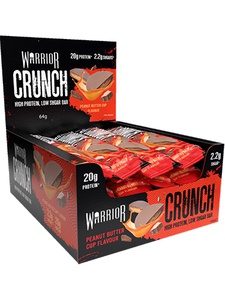 WARRIOR Crunch Protein Bars 12x64g
