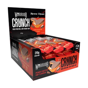 WARRIOR Crunch Protein Bars 12x64g