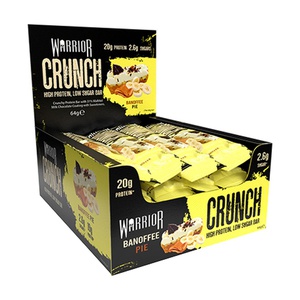 WARRIOR Crunch Protein Bars 12x64g