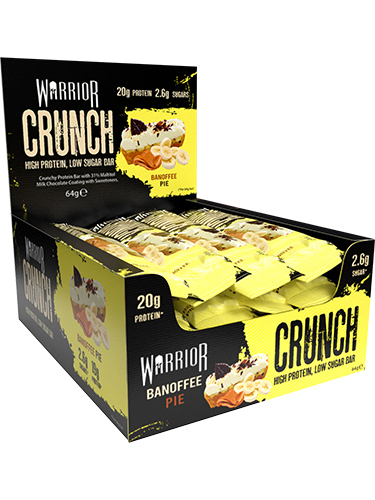 WARRIOR Crunch Protein Bars 12x64g
