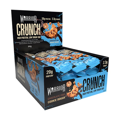 WARRIOR Crunch Protein Bars 12x64g