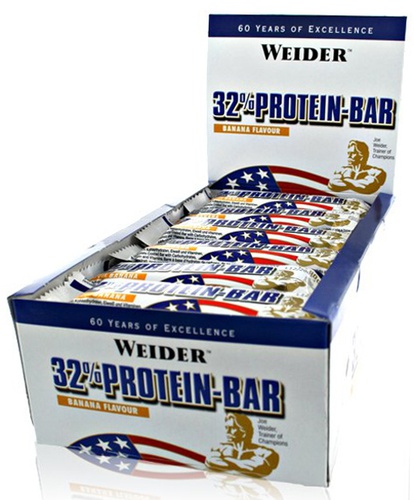 WEIDER 32% Protein Bar 24x60g