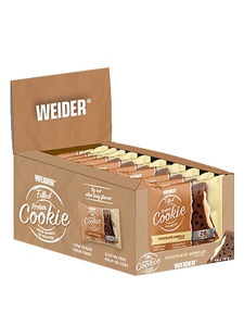 WEIDER Filled Protein Cookie 10x70g
